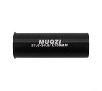 Manchon léger en aluminium 6061 conçu pour la conversion du diamètre entre les tailles standard de tube de selle et de poteau (31,8 à 34,9 mm)