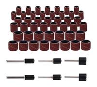 Manchon Marron de Ponçage Cylindrique 51 Pièces pour Outil Rotatif