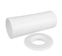 Manchon Mural pour Climatiseur Blanc 60mm, en PVC Cache Isolé | Installation Facile, Finition Esthétique pour Murs et Plafonds, Résistance aux Intempéries Uv