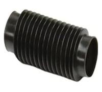 Manchon ondulé en caoutchouc, 1 pièce, résistant à l'huile, anti-poussière, manchon ondulé en caoutchouc, soufflet moulé flexible for le bricolage(70mm)