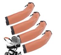 Manchon Poignée Poussette Antidérapant, Confortable, Élastique | Poignée Confortable, Housse Protectrice Douce et Lavable, Ajustement Universel, Installation Facile,
