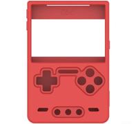 Manchon portable en silicone pour console TRIMUI BRICK - Idéal pour les voyages et les jeux vidéo - Rouge