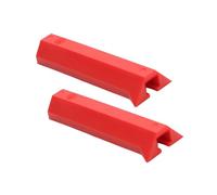 Manchon portatif de poids pour pinces, surfaces en bois, Red | Le caoutchouc souple protecteur améliore la stabilité de la poignée, prévient les dommages bois, résiste à