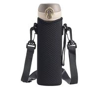 Manchon pour bouteille d'eau - Porte-bouteille isotherme portable, sangle réglable, sac de transport robuste pour homme et femme, voyage, camping, gym, randonnée, marche, pique-nique, plein air, école