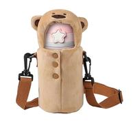 Manchon pour bouteille d'eau - Sac de transport pour bouteille d'eau de 25 cm avec bandoulière réglable | Housse de protection pour bouteille d'eau | Housse de protection pour bouteille d'eau,