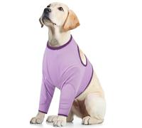 Manchon pour Joint Chien, Manchon de Récupération de Chirurgie Pattes Avant Protection de Jambe Avant pour Chien Protection des Genoux(Violet, L)