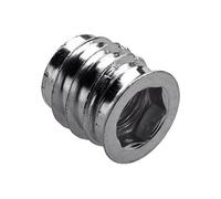 Manchon pour patte d'assemblage acier zingue HETTICH, l.4 mm