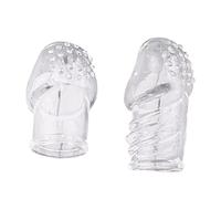 Manchon Pour Pénis Prépuce Retenue Anneaux Pour Pénis 2 Pièces,Pénis Extenseur De Manche Pour Homme Retard Rehausser Gaine,Ejaculation Retardée Pour Améliorer l'érection,Jouets Sexuels Pour Hommes