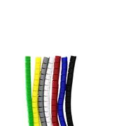 Manchon protecteur de câble en spirale, Gaine de protection for câble spiralé, 1 mètre, multicolore, de 8 mm à 42 mm(Green,32mm Inside Diameter)