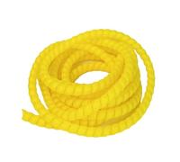 Manchon protecteur de câble en spirale, Gaine spiralée ignifuge de 5 mètres, protection de câble, organiseur de fils, multicolore, 10 mm-42 mm(Yellow,42mm)