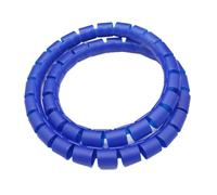 Manchon protecteur de câble en spirale, Tube de protection de câble spiralé en polyéthylène multicolore, 8 mm et 10 mm, plusieurs tailles(Blue,8MM 1 Meter)
