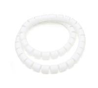 Manchon protecteur de câble en spirale, Tube de protection for câble spiralé, diamètre 8-30 mm, longueur 1-10 m, multicolore(White,8MM-3 METERS)