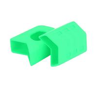Manchon protection de manivelle vélo en Silicone, 1 paire, botte protection bras pour manivelle de vélo route et montagne, housse anti-rayures (Verte)