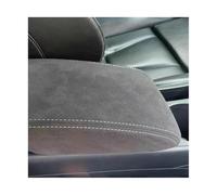 Manchon Protection L'accoudoir Central En Cuir Couvercle Boîte Accessoires Modification Pour Infiniti QX50 Q50 Q70 QX60 Q50L Q70L 2013 - 2022(Suede black,Q50 2014-2022)