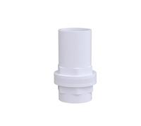 Manchon Pvc Connecteur d'aquarium noir/bleu/blanc 32~50mm, tuyau étanche en PVC, Joint de raccord droit for réservoir bout à pour meubles(White,ID 40mm)