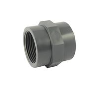 Manchon PVC pression double femelle 33x42 (1"1/4)