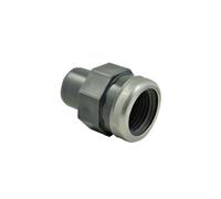 Manchon PVC pression mâle 25 mm, femelle à visser 15x21 renforcé