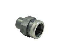 Manchon PVC pression mâle 50 mm, femelle à visser 33x42 renforcé