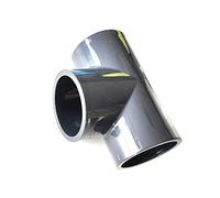 Manchon PVC - U Té 90° / 50 mm intérieur F/F/F PN16