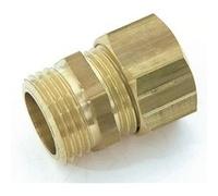 Manchon rapide laiton M 15 x 21 pour tube en cuivre Cuivre G