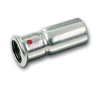 Manchon réducteur avec extrémité femelle mâle Therm série 24000 pour installations fermées de chauffage, systèmes d'air comprimé et équipements extinction d'incendie, acier (référence : 1242438976)