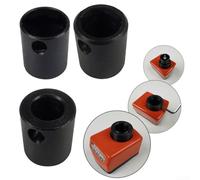 Manchon réducteur de compteur en métal pour comptoirs de travail du bois compatible avec les afficheurs de position numériques et différentes options de taille (14 mm à 12 mm)