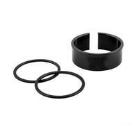 Manchon réducteur de pédalier pour pédalier SRAM - 24 mm à 22 mm - Montage sur cadre de vélo (noir)