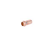 Manchon réducteur HS AQUAGAS V 28 x 15 mm 454302815 Cuivre, A/I, à sertir, pour gaz et eau