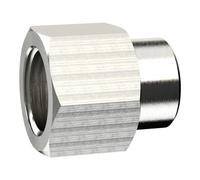 Manchon réduit, G 1/2 i., G 3/4 i., SW 32, laiton nickelé, pression de travail max. 25 bar, fonctionnement max. 150 °C.
