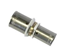 SOMATHERM FOR YOU, Manchon réduit à sertir PER Ø16-Ø12, compatible avec outils H, U, RF Installation rapide, acier inoxydable, pression max 10 bars, température 5°C à 90°C