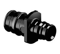 Manchon réduit Q&E PPSU 50x40 avec filetage mâle/femelle conforme à EN 10226-1 pour montage sur tuyaux en polyéthylène réticulé PEX Noir (référence 1042867)