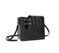 Manchon résistant à l'eau avec bandoulière amovible - Sac tendance pour bouteille d'eau - Pour voyage, camping, boisson en cuir synthétique, Noir , Beauté de masse