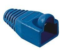 Manchon RJ45 bleu snagless diamètre 5,5 mm (sachet de 10 pcs)