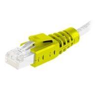 Manchon RJ45 jaune clipsable diamètre 6 mm (sachet de 10 pcs)