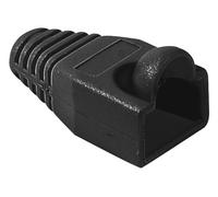 Manchon RJ45 noir snagless diamètre 6 mm (sachet de 10 pcs)