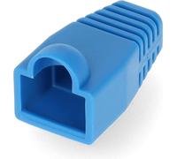 Manchon | RJ45 | PVC | Bleu | Boîte | 10 pièces