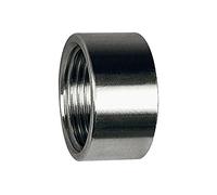 Manchon rond court G 1/8 pression de travail max. 20 bar en acier inoxydable 1.4408