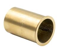 Manchon support laiton 32x3,0mm - pour renfort de tuyau - pour tuyau PE - eau potable DVGW, convient pour chauffage