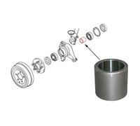 Manchon sur axe de roue arrière pour VW Combi & Transporter de 1971 à 1992