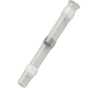 Manchon thermo-soudable TRU COMPONENTS JFST-1-W 736360 avec gaine thermorétractable 0.08 mm² 0.202 mm² entièrement isolé blanc