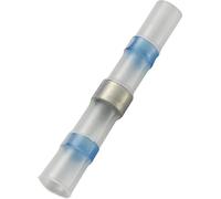 Manchon thermo-soudable TRU COMPONENTS JFST-3-B/20S 736437 avec gaine thermorétractable 1 mm² 2.50 mm² entièrement isolé bleu 20 pc(s)