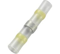 Manchon thermo-soudable TRU COMPONENTS JFST-4-G 736400 avec gaine thermorétractable 4 mm² 6 mm² entièrement isolé jaune