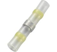 Manchon thermo-soudable TRU COMPONENTS JFST-4-Y/15S 736461 avec gaine thermorétractable 4 mm² 6 mm² entièrement isolé jaune 15 pc(s)