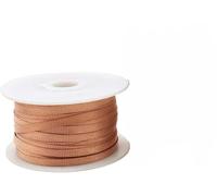 Manchon tressé métallique de blindage en cuivre pur crypté - Treillis métallique de blindage flexible for la résistance aux interférences (1 m)(25mm)