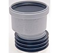 Manchon universel Airfit Plus 111110S DN 110 x 110, excentrique, en polypropylène, adapté aux tuyaux HT, KG et SML