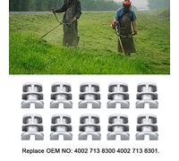 Manchons à œillets en Aluminium Flambant Neufs, Grande Résistance, Adaptés à la Tête de Automatique 25-2 4002 713 8300 8301, Paquet de 10