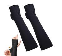 Manchons de bras de volley-ball - Protecteurs d'-bras rembourrés pour hommes et femmes, manchons de protection avec trou pour le pouce | Protection solaire antidérapante pour les frappes, l'