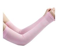 Manchons de Bras en Soie glacée Nylon | Protection solaire multicolore for l'équitation en plein air : 2 paires de manchons en soie glacée
