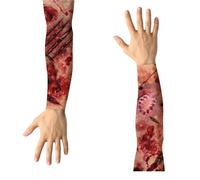 Manchons de bras - Non spécifié - Horribles blessures - Rouge - Nylon - Mixte