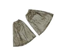 Manchons de bras scintillants de luxe avec paillettes scintillantes pour femme, soirée, tenue d'événement tendance, manches évasées avec paillettes, Tablette noire et dorée, taille unique